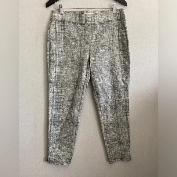 Nanette Lepore Marled Pull on Trouser pants Sz 8 - Picture 2 of 11